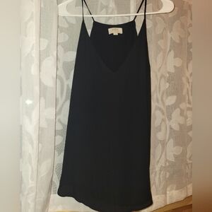LOFT Black V Neck Camisole Top